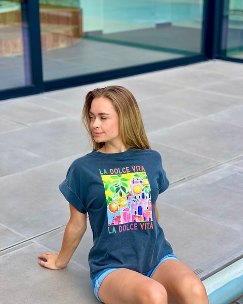 T-shirt gris - LA DOLCE VITTA