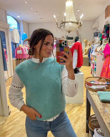 Pull bleu tiffany - DADJIl