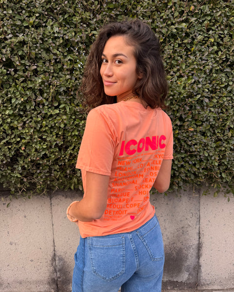 T-shirt corail - ICONIC