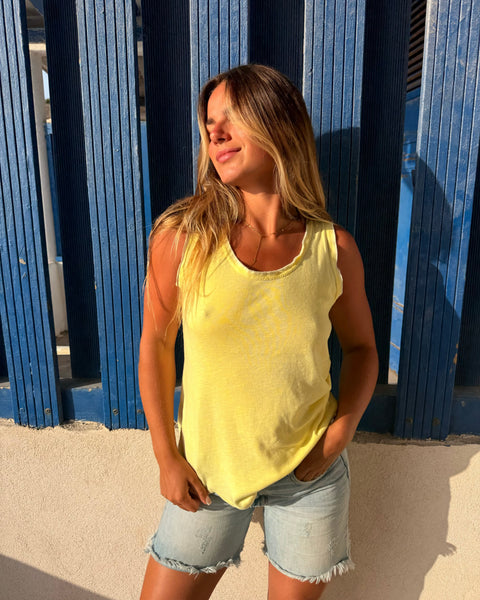 Top jaune - MÉVA