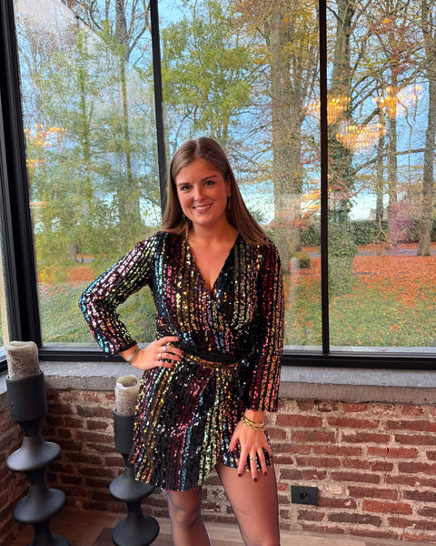 Robe coloré - SEQUINS