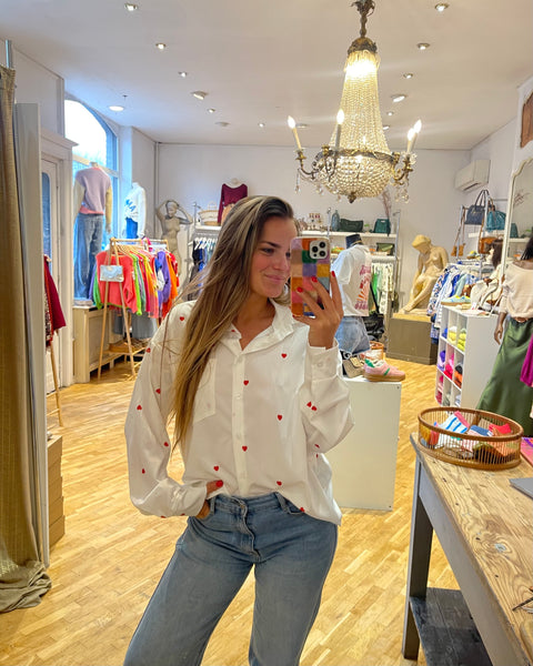 Chemise rouge - VALENTIN