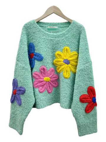 Pull bleu - FLORA