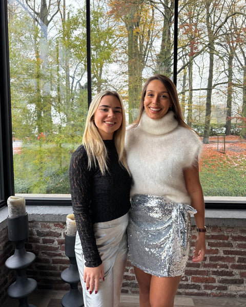 Jupe argenté - SEQUINS