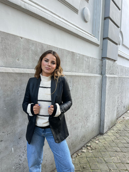 Veste simili cuir - ALEXIE