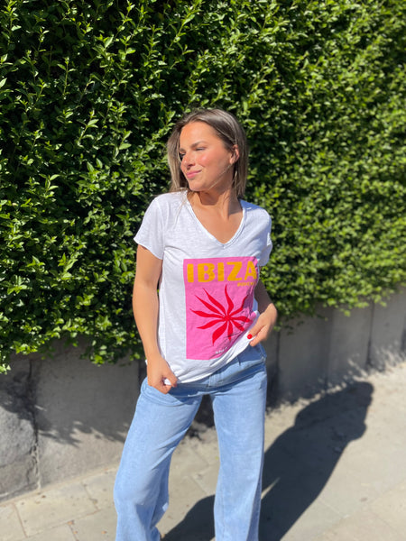 T-shirt col v - IBIZA