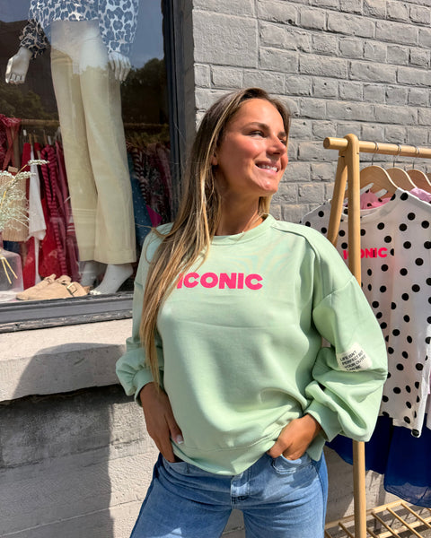 Sweat vert - ICONIC