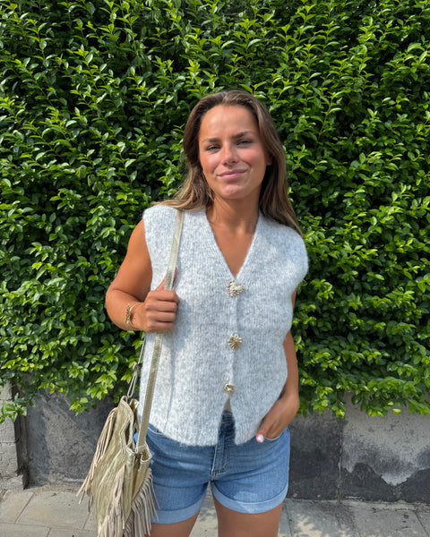 Gilet gris clair - BALY