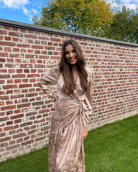 Robe beige - NORA