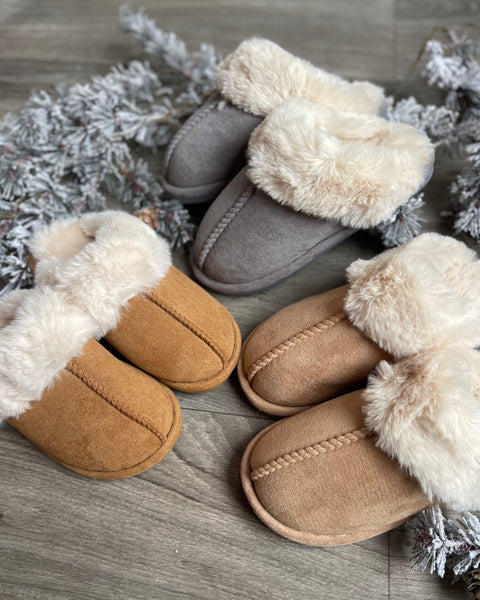 Chaussons beige - ROSALINE