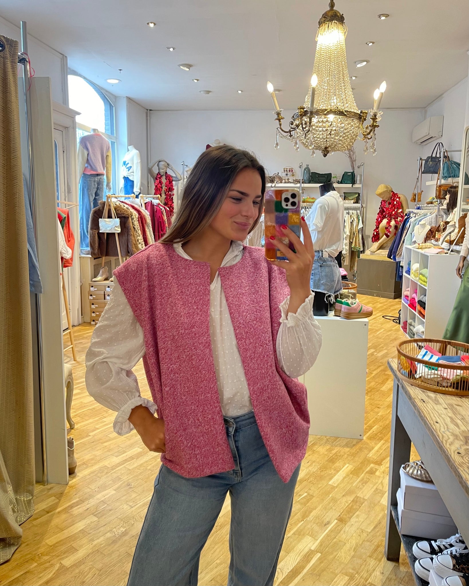 Veste rose - CASSIS