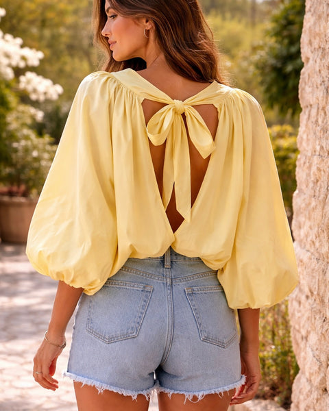 Haut jaune - JESSICA