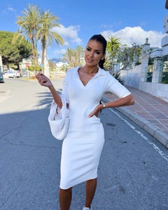 Robe blanche- MAEVA