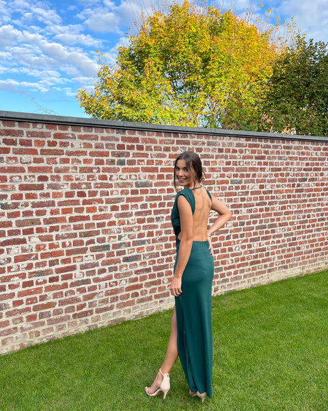 Robe verte - ANAËLLE