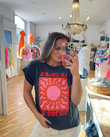 T-shirt orange - SOLEIL