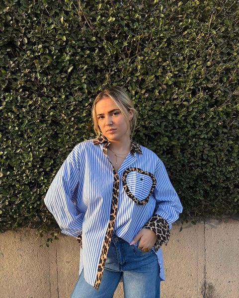 Striped Shirt - LEOPARD