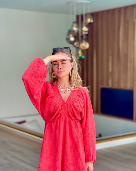 Robe corail - CASTI