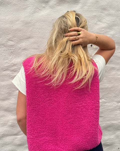 Gilet rose - ROSA