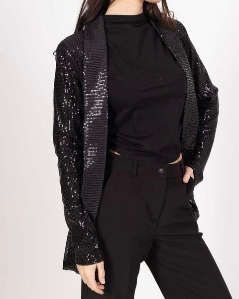 Veste noire - sequins