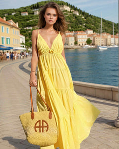 Robe jaune - Kasi