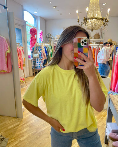 T-shirt jaune éponge - FLUO
