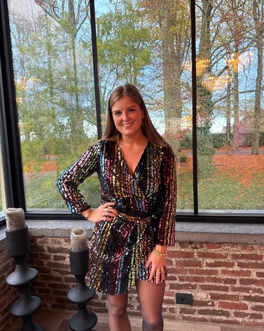 Robe coloré - SEQUINS