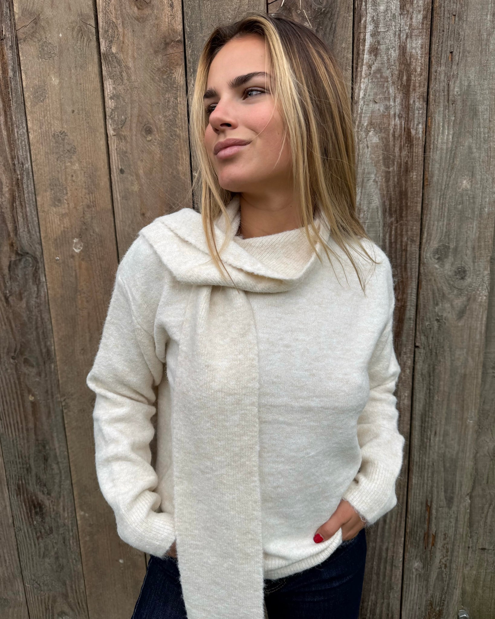 Pull écharpe - COCOCHIC