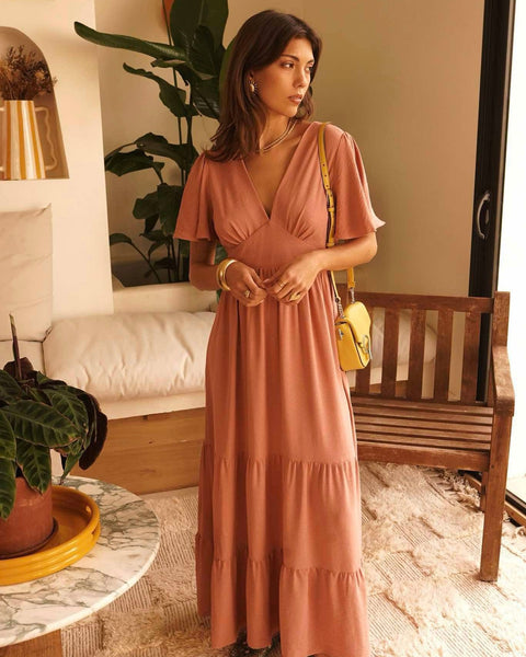 Robe vieux rose - ÉSPERANZA