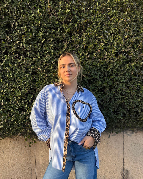 Striped Shirt - LEOPARD