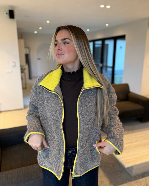 Gilet gris/ jaune - VIETN