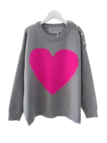 Pull gris - STEFY
