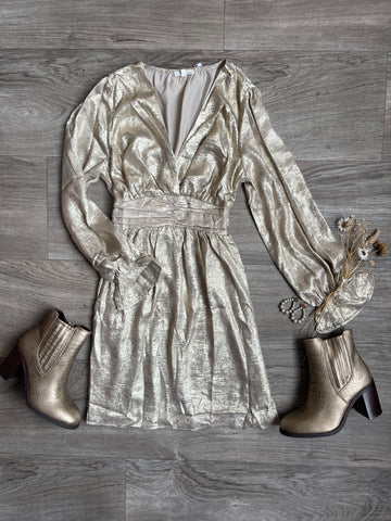 Robe champagne - ALEXANDRA