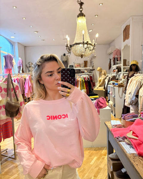 Pull rose pale fin - ICONIC