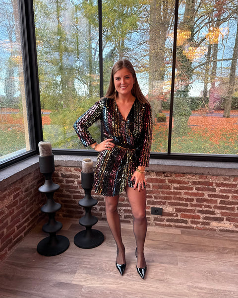 Robe coloré - SEQUINS