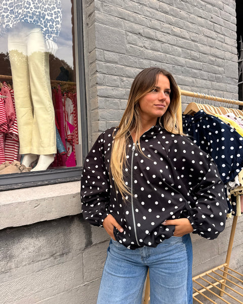 Veste à pois noir - EVA