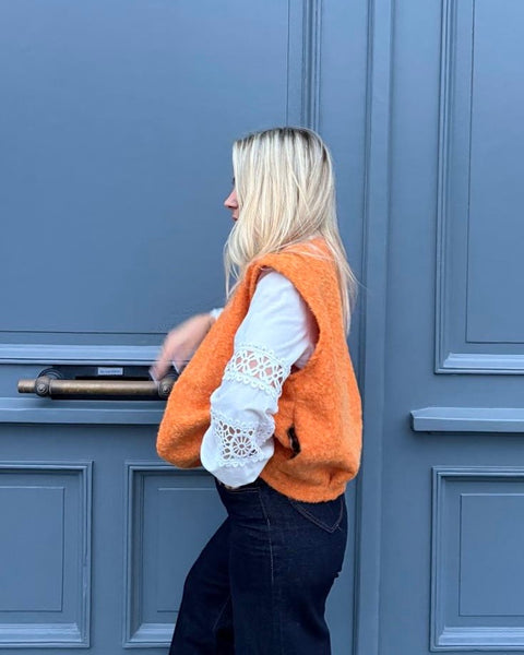 Veste orange - CASSIS