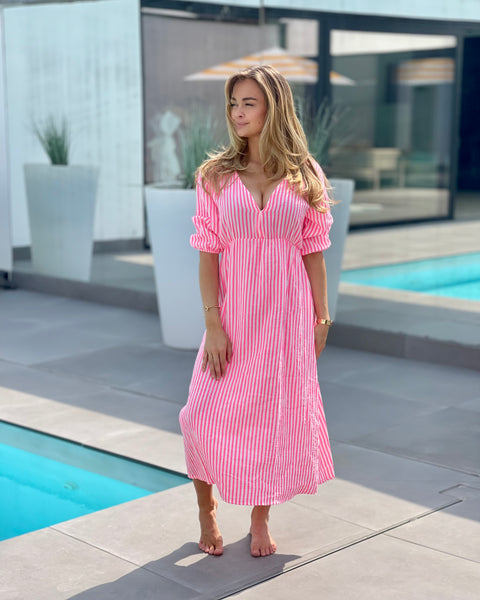 Robe rose pâle - LIGNÉE