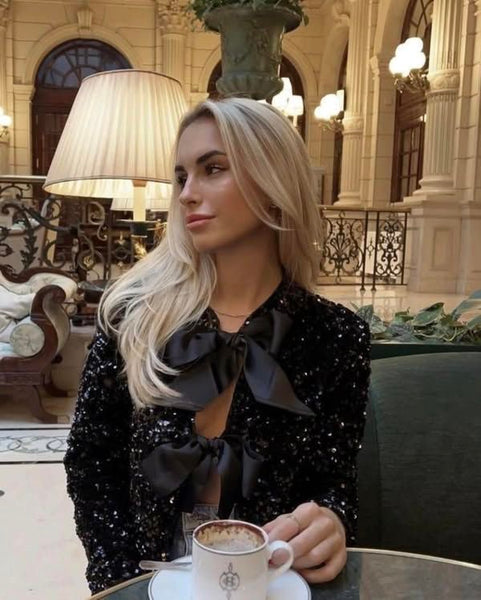 Haut noir - VIKTORIA