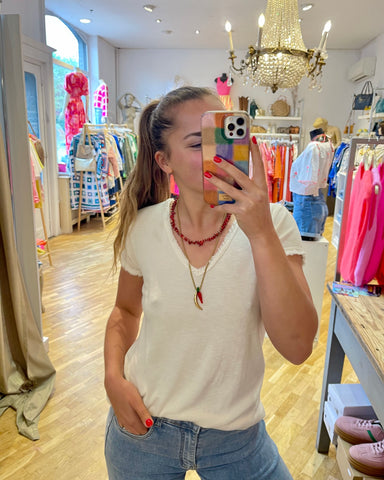 T-shirt beige - MAYA