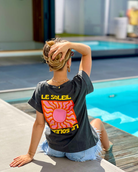 T-shirt gris - SOLEIL