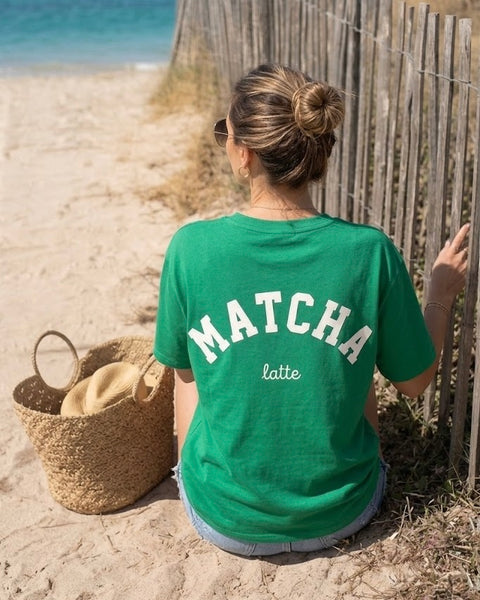 T-shirt vert - MATCHA
