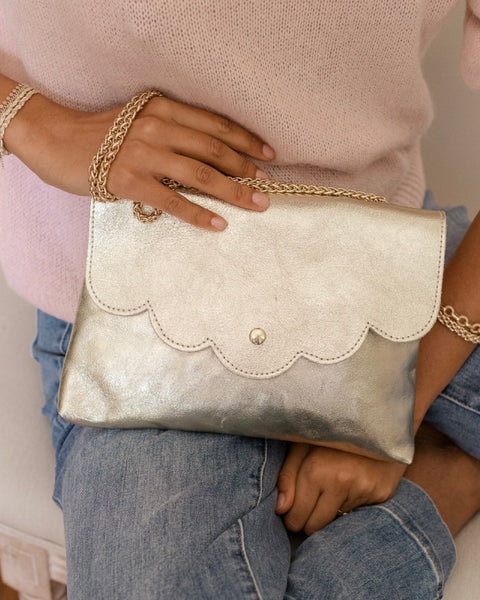 Sac argenté - JULIE