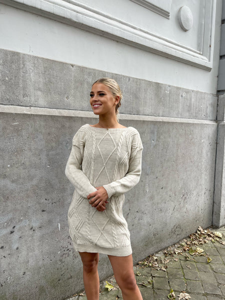 Robe pull beige - VIC