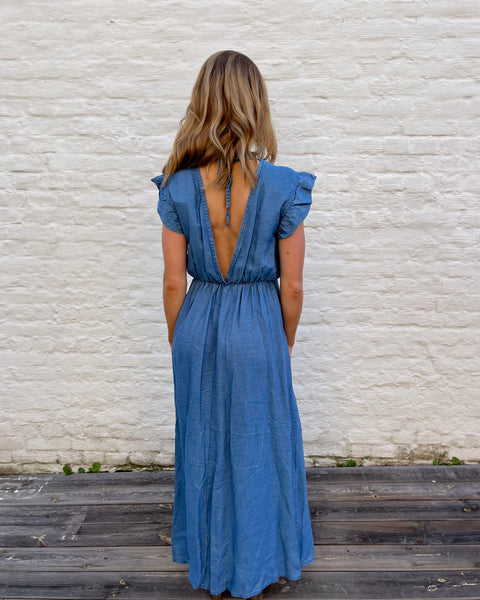 Robe bleue jeans - ESPÉRA