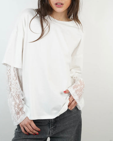 T-shirt dentelle - CLEMENT