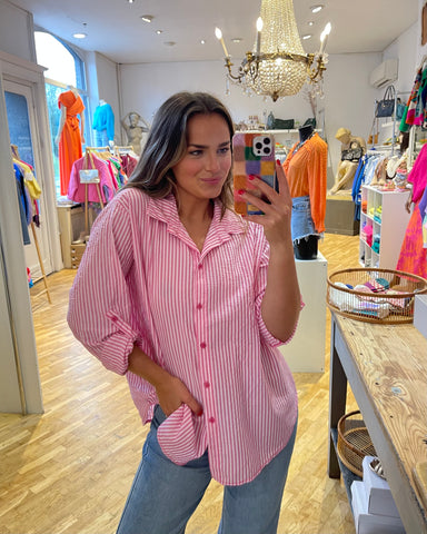 Chemise rayé - ROSE