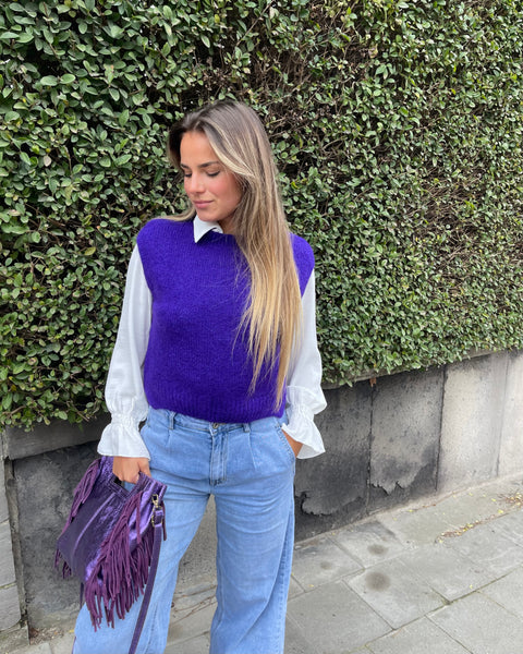 Pull mauve - DADJI