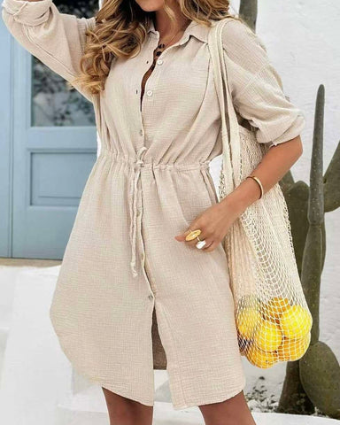 Robe beige - KENNY
