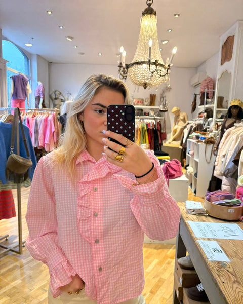 Pink blouse - SOFISIA