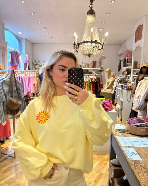 Yellow sweater - ST TROPEZ